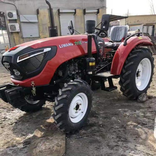 力王504农用四轮拖拉机 四驱多功能耕地机 强压多路阀