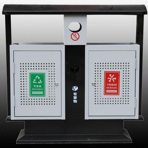 垃圾桶的参数价格  可分类 环保型户外垃圾桶