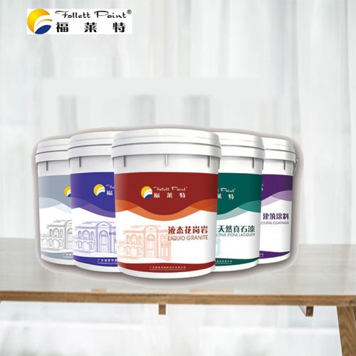 建筑涂料仿石漆 外墙水包水漆 真石漆涂料