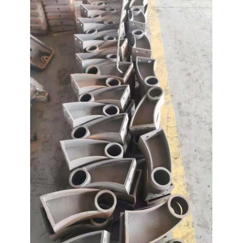 护栏牛角支架 路桥铸铁护栏支架 桥梁支架自产自销