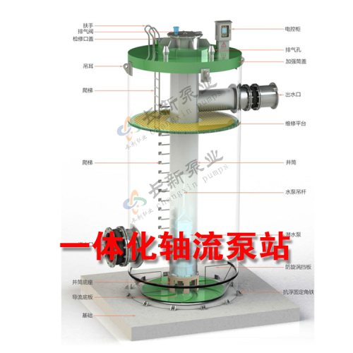 一体化轴流泵站