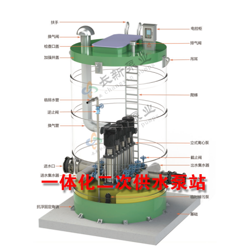 一体化二次供水泵站