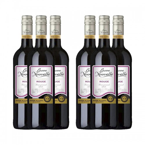 法国伯尼努瓦勒脱醇红葡萄酒 无醇红酒