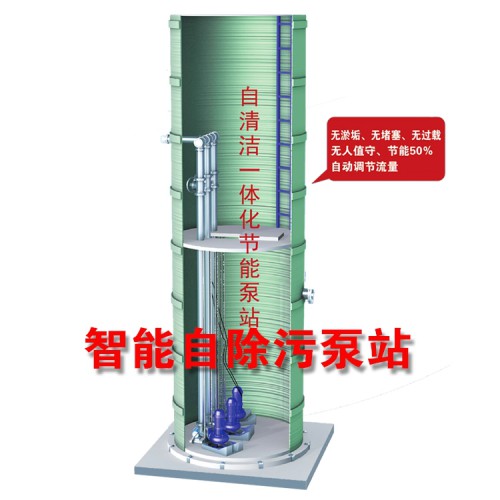 智能自清洁一体化泵站