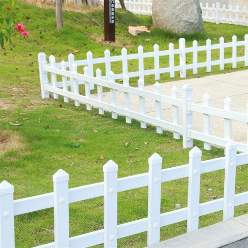 白色草坪护栏小区花园防护栏护栏栅栏规格参数