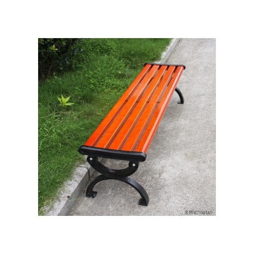 靠背长椅 小区公园椅 实木休闲椅