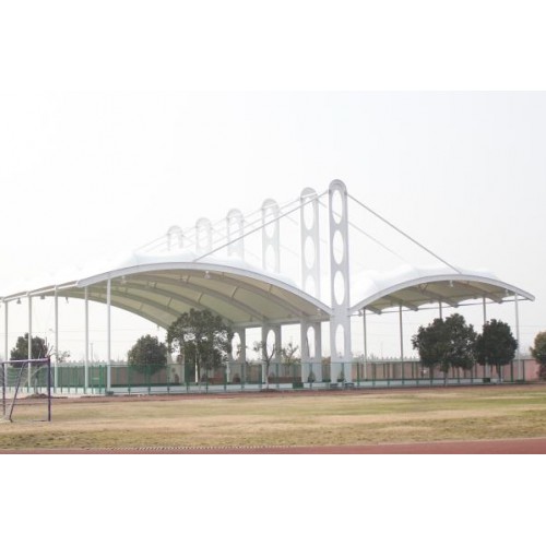 篮球场膜结构 网球场膜结构