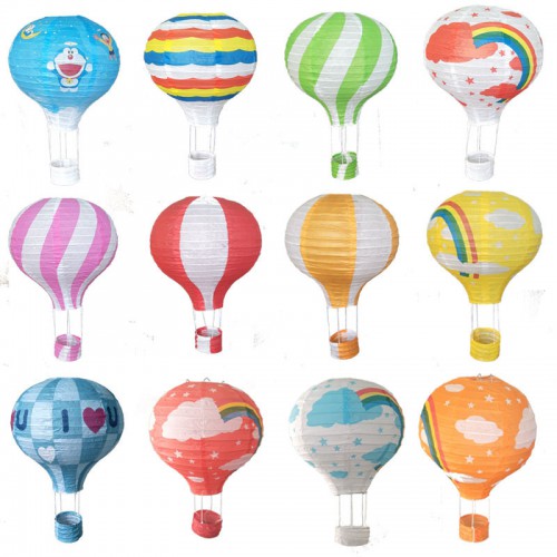 节日热气球灯笼装饰 广告热气球 结婚卡通纸灯笼装饰用品