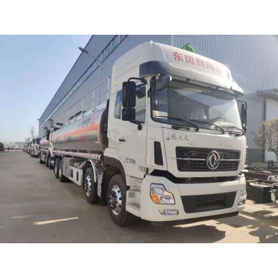 油罐车 东风天龙铝合金油罐车