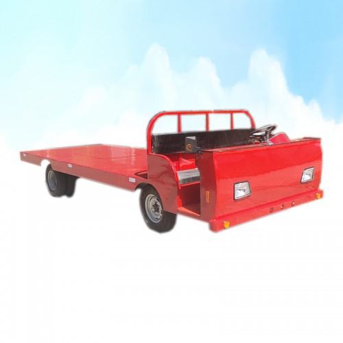 厂区搬运车  工业电动拉货车强力承重  电动平板车