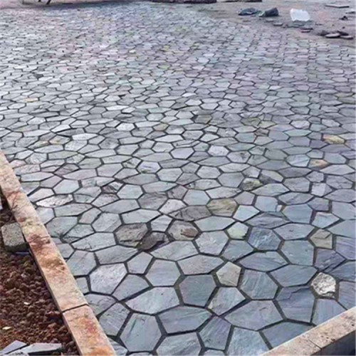 冰裂纹地砖厂家 青石板冰裂纹加工定制