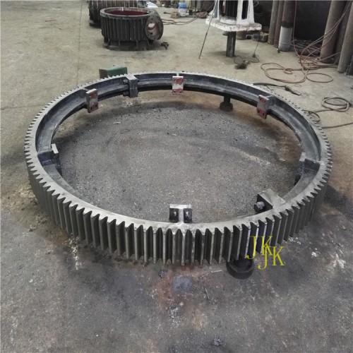 活性炭回转炉大齿圈分体式活性炭转炉齿轮托轮生产厂家