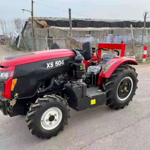 全新欧旗504大棚王拖拉机 四驱大鹏果园旋耕犁地拖拉机