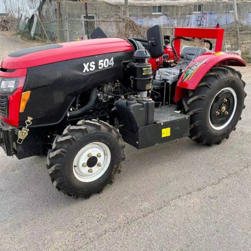 欧旗504大棚王拖拉机 强压多路阀 四驱多用途拖拉机