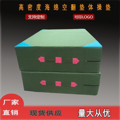 青岛高密度后空翻垫  体操垫 折叠垫 加厚武术练功训练垫