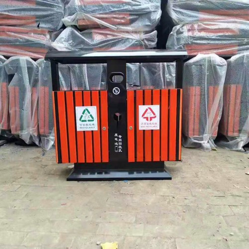 户外可分类、景区公园小区环保型垃圾桶  厂家直销 支持定制