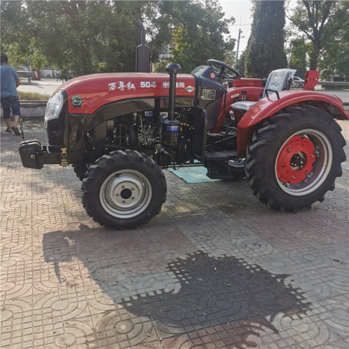 万年红504中型四轮拖拉机 强压多路阀 四驱拖拉机