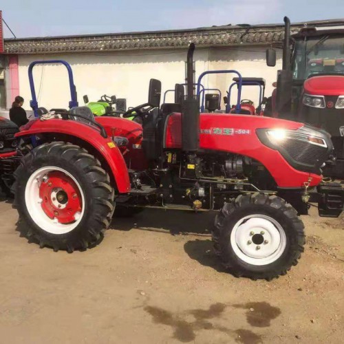力王504农用拖拉机 山东潍坊拖拉机 中型四驱拖拉机