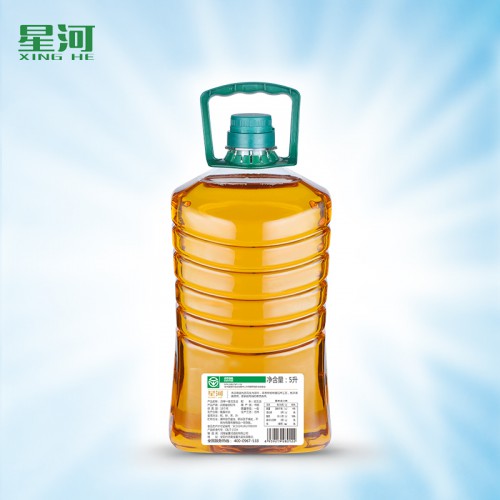 压榨一级花生油  小榨5L食用油 厂家直销