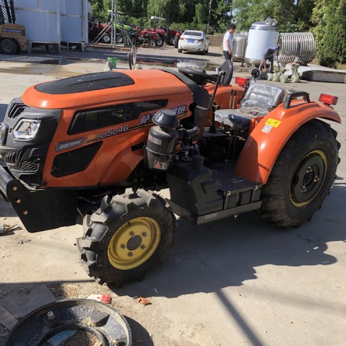 厂家直供萨丁504大棚王拖拉机 车身矮小转向灵活易操作