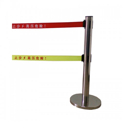 安全隔离带 不锈钢伸缩隔离带 3米 批量生产