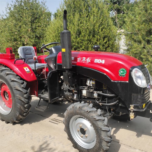 万年红504农用拖拉机 强压多路阀 四驱多缸拖拉机