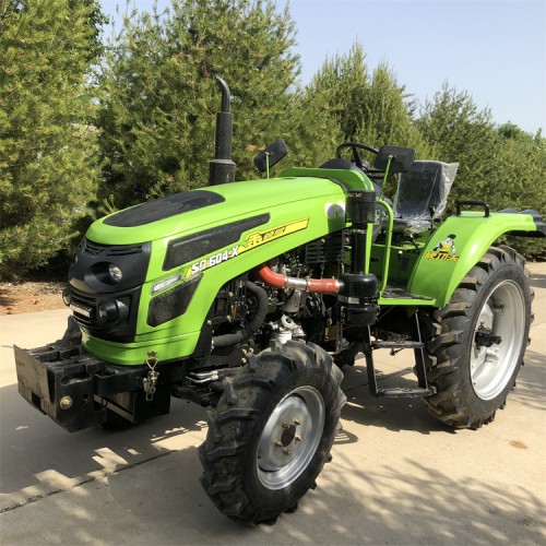 萨丁604农用四轮拖拉机 四驱高配置拖拉机 带打气泵