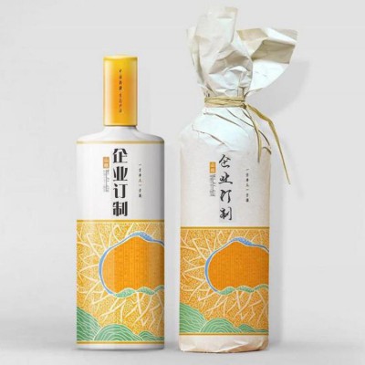 企业定制酒我们可以加工企业接待酒