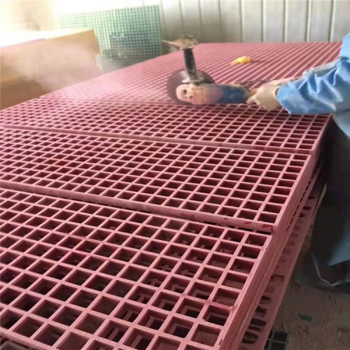 厂家生产玻璃钢格栅板38*38支撑板玻璃钢平台防滑板衡水兴晟