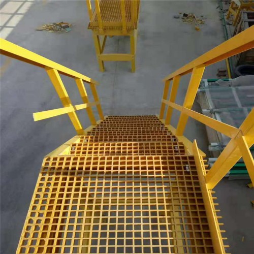 防滑玻璃钢格栅盖板25*25鸽舍地网玻璃钢格栅