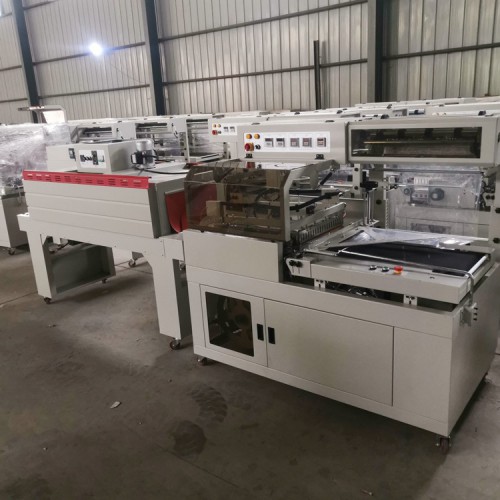 敬贤 L型包装机 蓝牙耳机热收缩膜包装机