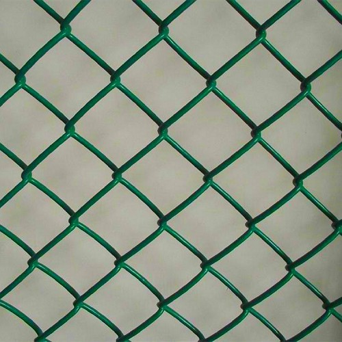 绿色防护铁丝网围栏 防盗铁丝围栏网 包胶铁网围栏