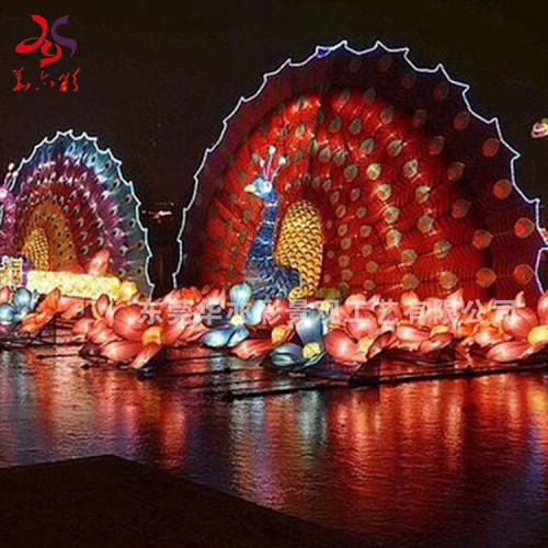 端午节装饰灯自贡彩灯中秋节大型花灯项目定制制作