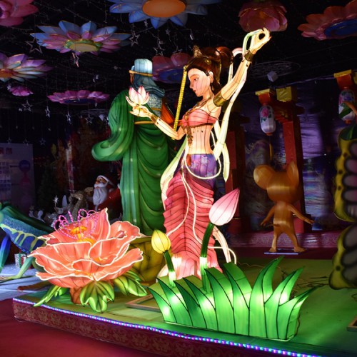 华亦彩自贡彩灯灯会公司定制中秋节大型彩灯灯展