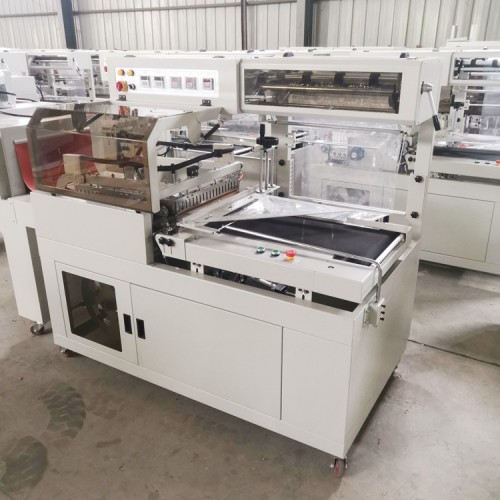 敬贤 调味品全自动热收缩包装机 L型套膜机 厂家报价