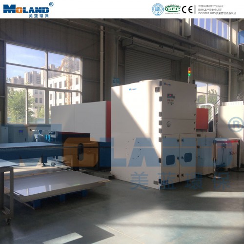 济南美蓝MLWF800 激光打标出烟除尘设备 切割机除尘器