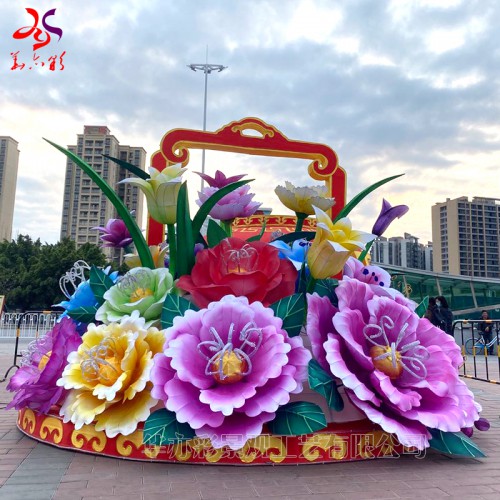 自贡华亦彩灯会灯展公司中秋节国庆节大型灯会活动制作