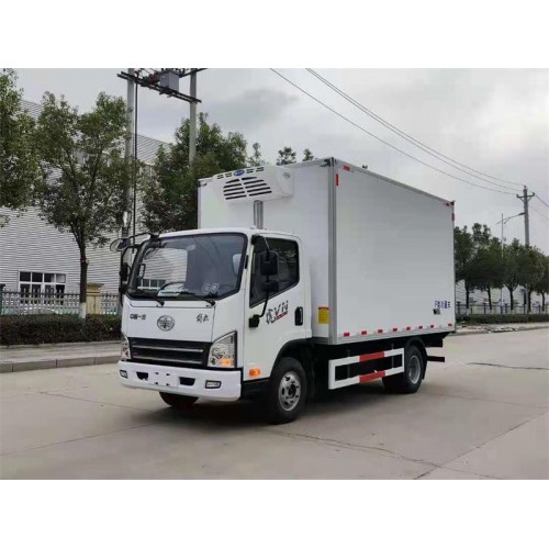 解放虎VN国六锡柴130马力蓝牌不超重冷藏车