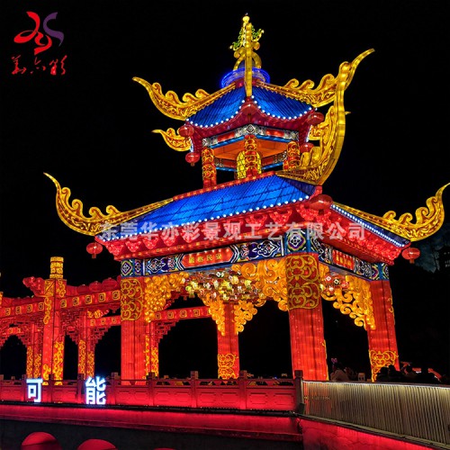 中秋节国庆节大型灯会灯展方案设计制作东莞彩灯公司