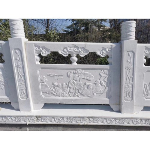 石栏板 护城河石桥青石栏板 汉白玉拱桥石栏板