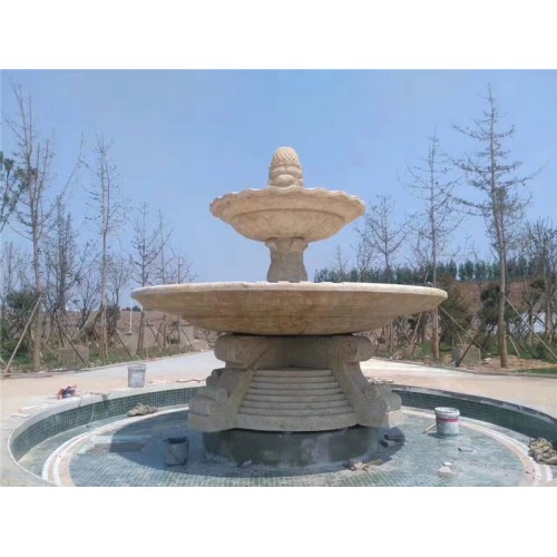 景观雕塑 石雕喷泉假山 石雕工艺品