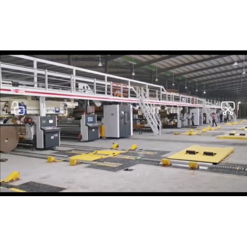 仟晟-七层高速瓦楞纸板生产线