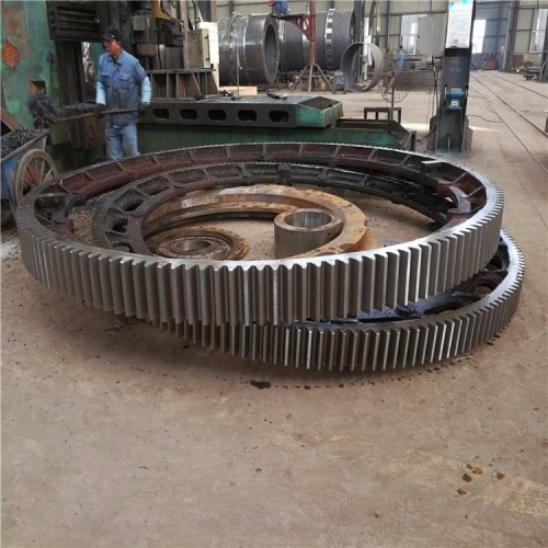 回转窑大齿轮配件 回转窑小齿轮 陶粒回转窑滚圈