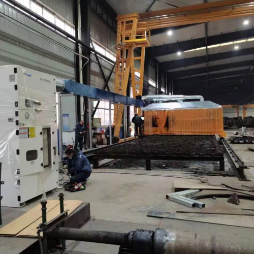 北辰等离子切割 罩吸式集中除尘 车间废气净化