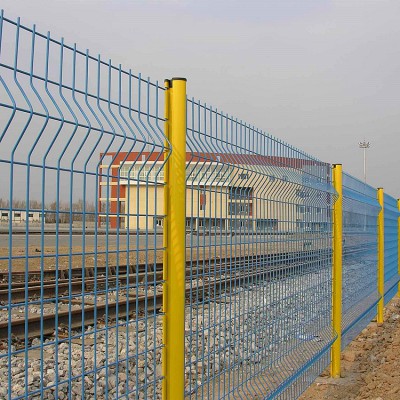 折弯护栏网 压弯围栏网 防爬隔离网