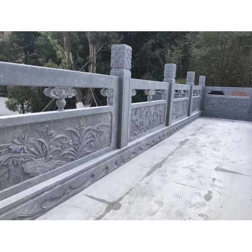 石雕栏杆 景区石栏杆 石材栏杆 加工定制
