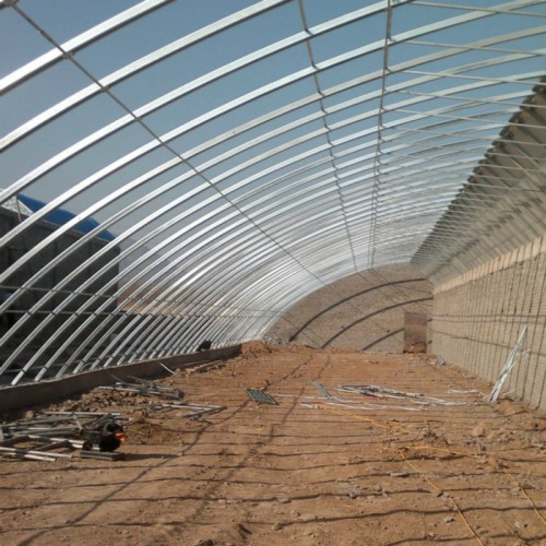 萝卜大棚 蘑菇大棚温室 金针菇大棚骨架 椭圆大棚管搭建