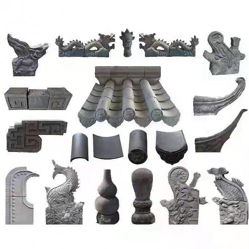 青瓦 古建筑屋顶屋面青瓦 仿古青瓦 古建青瓦