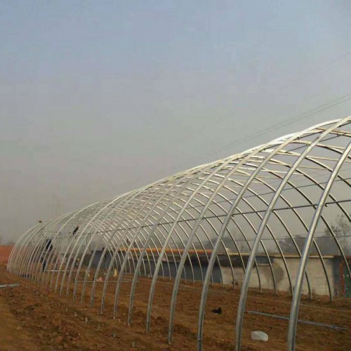 新型养猪大棚建设 水产养殖大棚造价每亩 热镀锌钢管大棚