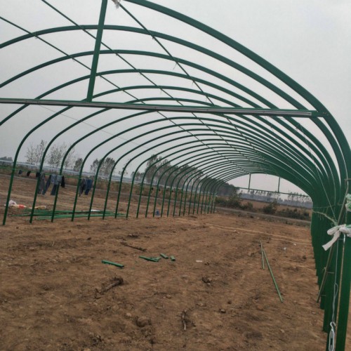 养猪大棚材料搭建公司 养殖塑料大棚价格 新型温室大棚骨架